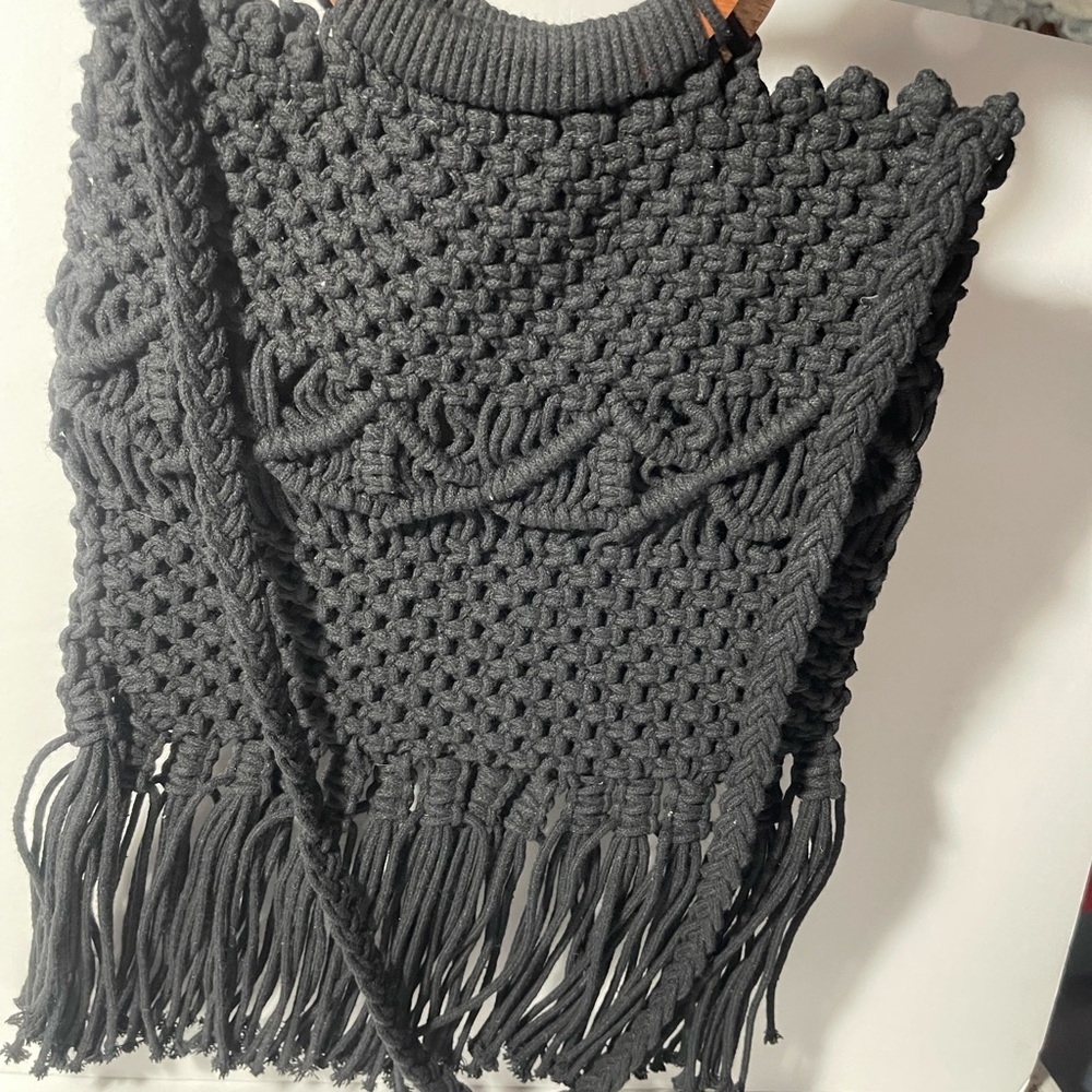 Danielle Nicole Macram Handbag - image 5